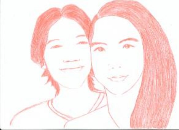 our love; Actual size=240 pixels wide