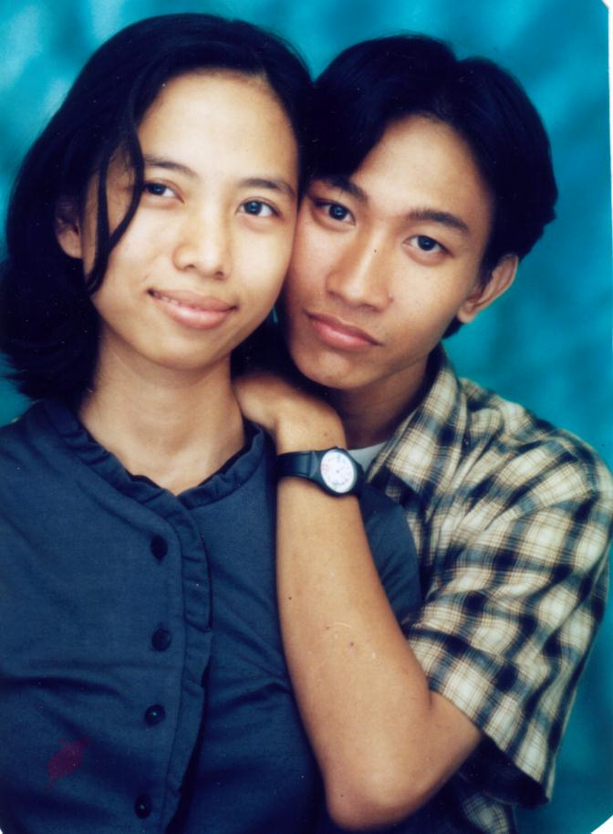 A mature couple; Actual size=240 pixels wide